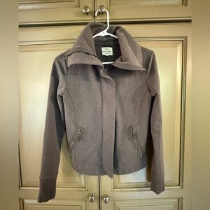 Ladies Womens  Banana Republic Zip-Up Jacket sweatshirt, size  XS gray
